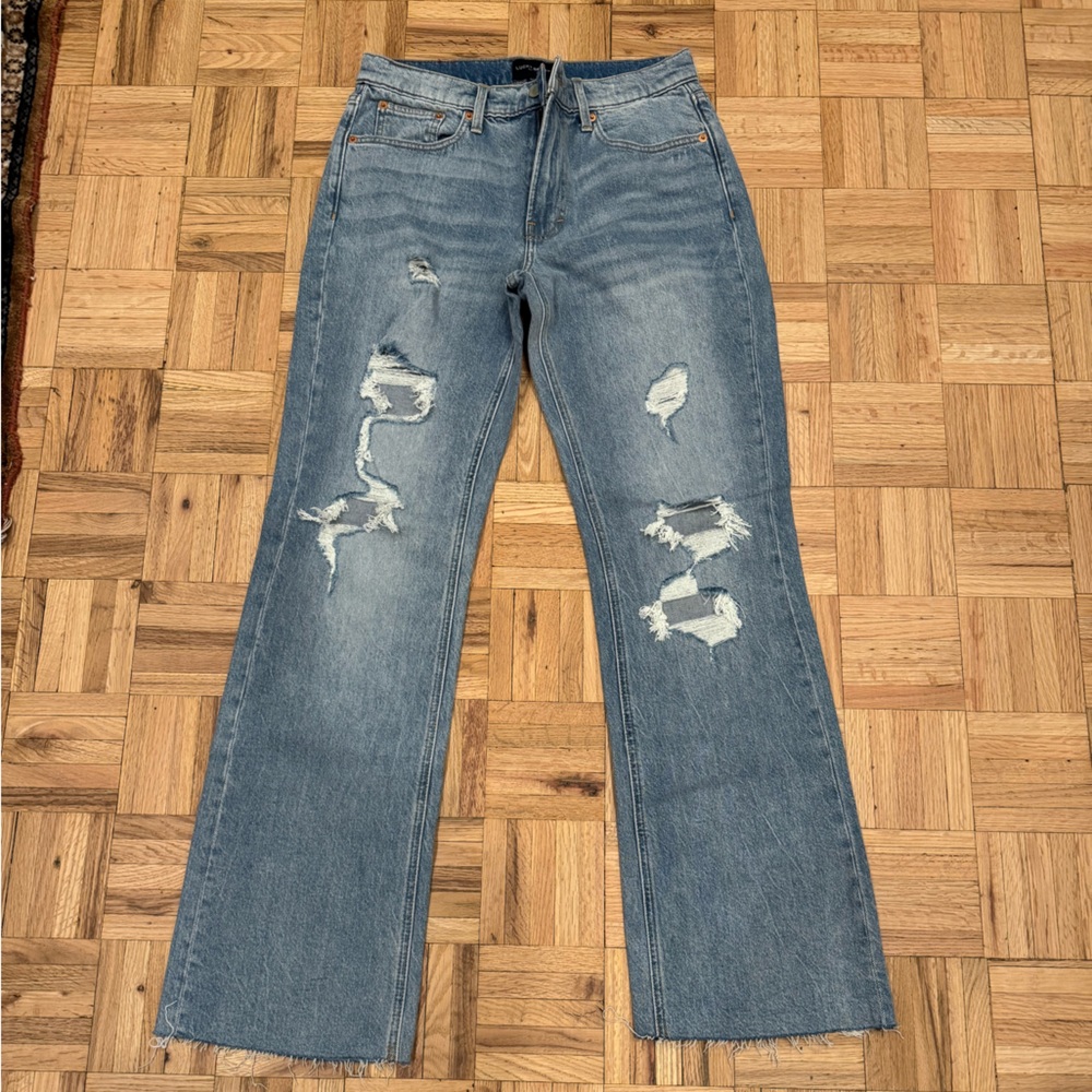 Lucky Brand Blue Boyfriend Jeans
